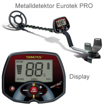 Metalldetektor Teknetics Eurotek PRO