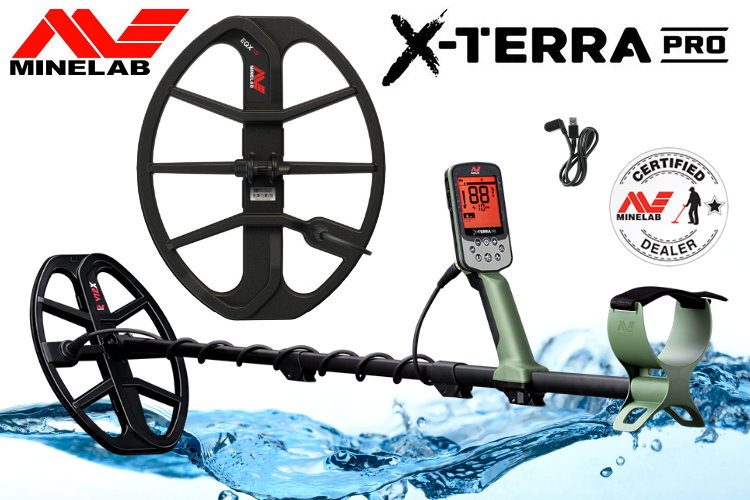 Minelab X-Terra PRO Metalldetektor Tiefenortungsset