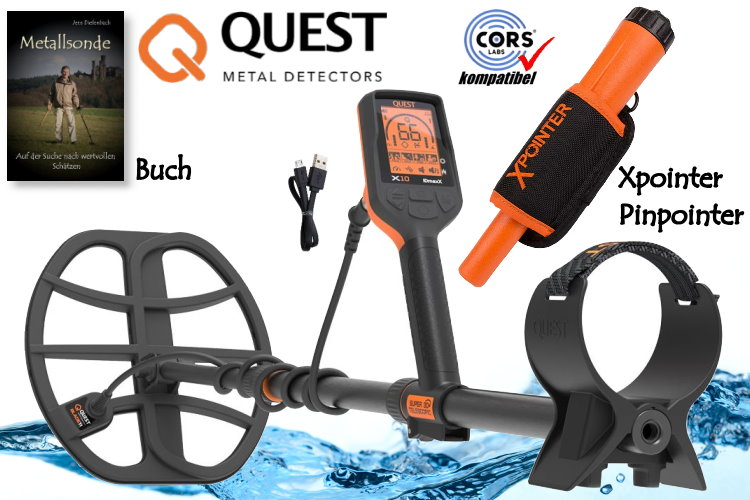 QUEST X10 IDMaxX Metalldetektor