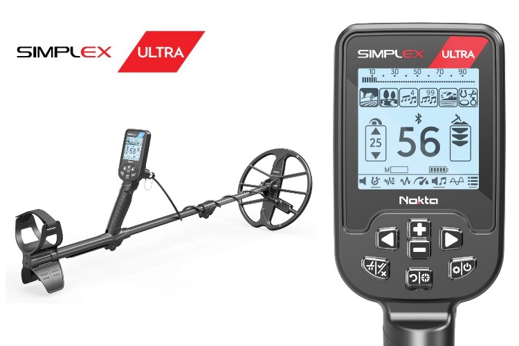 Nokta Simplex ULTRA Metalldetektor & Nokta Pinpointer & Nokta Zubehörpaket als Gratiszugabe