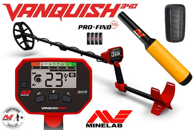 Minelab Vanquish 340 Metalldetektor