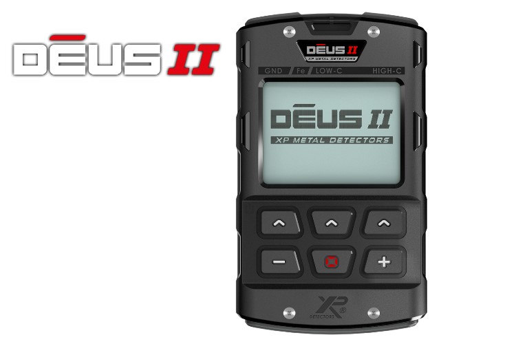 Metalldetektor XP DEUS II 22.5cm Spule mit Funkkopfh&ouml;rer WSA XL SL & MI-6 Pinpointer