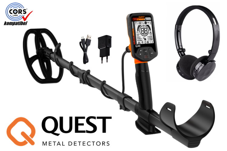 Quest Q40 Metalldetektor
