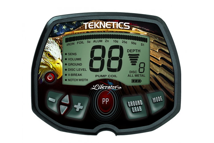Metalldetektor Teknetics Liberator & Xpointer Pinpointer & Schatzsucherhandbuch