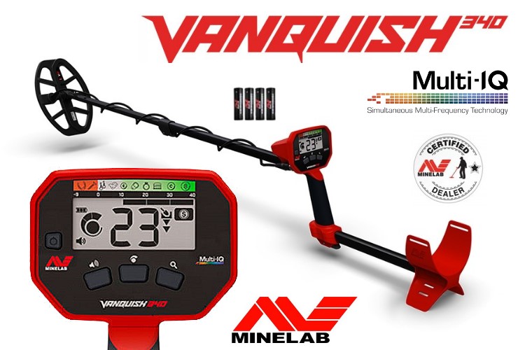 Metalldetektor Minelab Vanquish 340