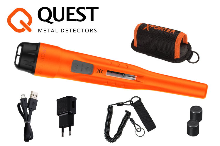 Quest Xpointer PRO Pinpointer (neuestes Modell) + Zubehör